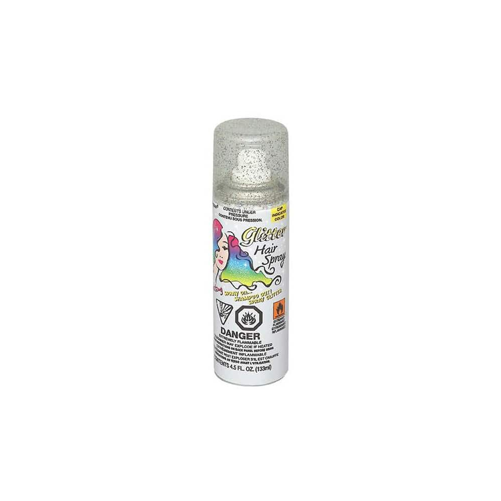 Silver Glitter Hair Spray - 133ml