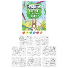 Mini Easter Colour-By-Numbers Colouring Book 15cm