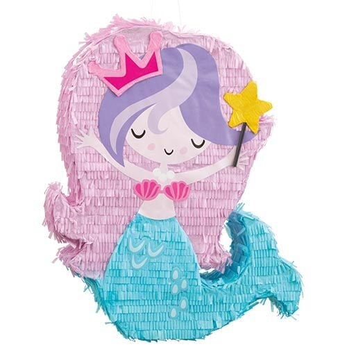 Mermaid Shaped Standard Pinata