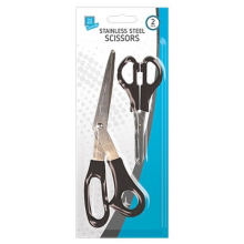 Stainless Steel Scissors - Pack of 2