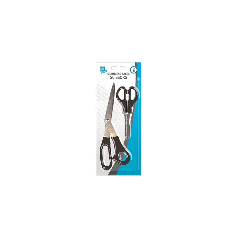 Stainless Steel Scissors - Pack of 2