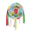 Happy 9th Birthday Holographic Pull String Pinata 1