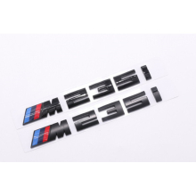 (Matte Black, M235i) M140i M240i M540i M740Li M760Li Badge Rear Trunk Tailgate Emblem Decal Sticker