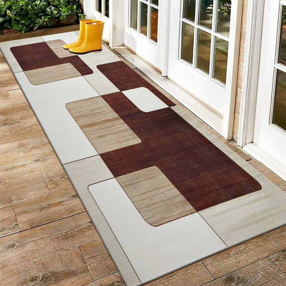 (VIVA, 60cm x 220cm (2ft x 7ft 7")- Runner Rug) Non-Slip Runner Rugs Living Room Kitchen Carpet