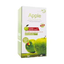Apple Ammonia-Free Black Dye Hair Cream - Nourishing Hair Color with Apple Extracts - Gentle and Odorless Formula for Vibrant, Long-Lasting