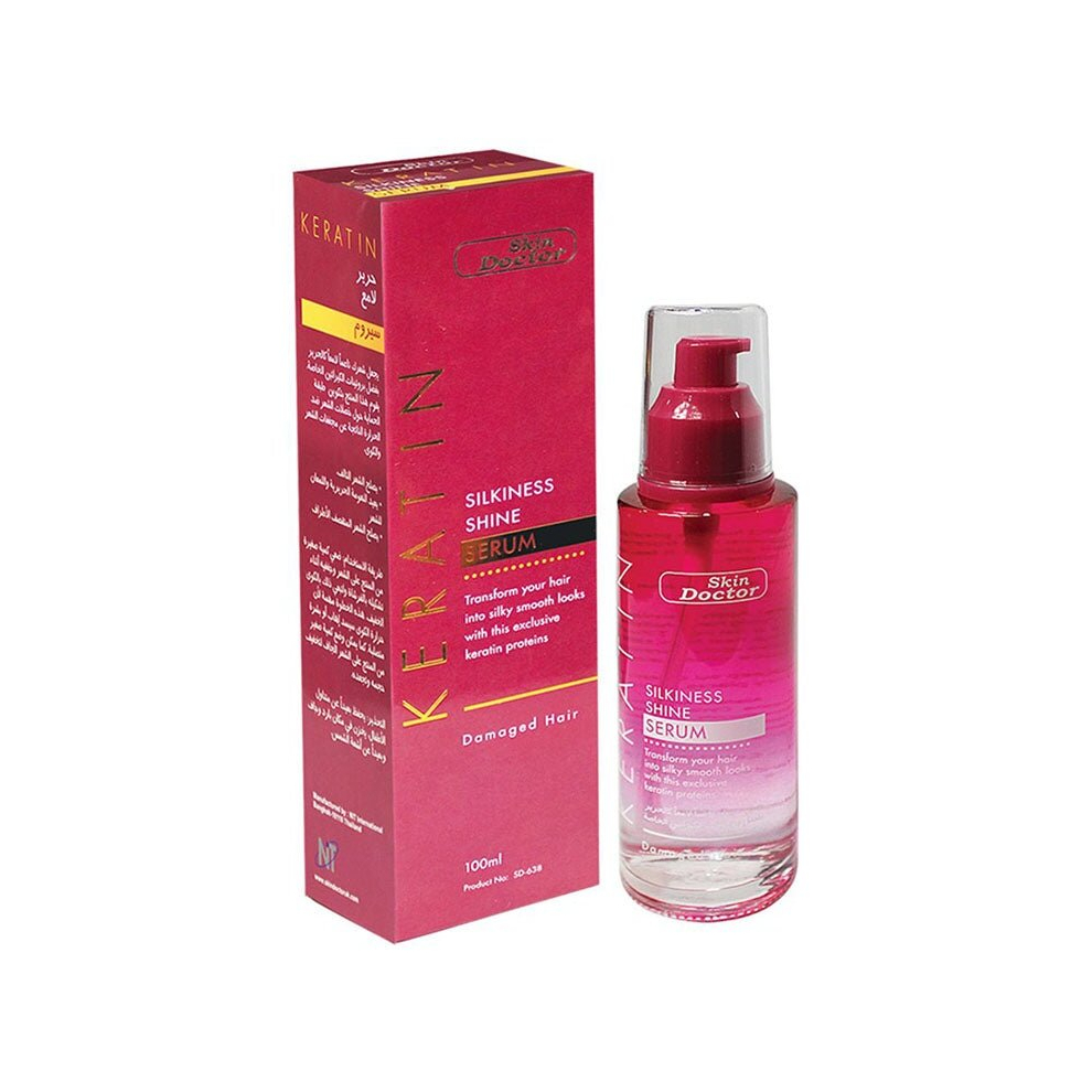 Skin Doctor Keratin Hair treatment Hair Shiner Silkiness Shine Hair Serum 100ml