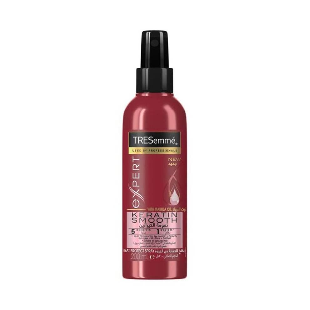 Tresemme Keratin Hair Treatment  Hair Spray Smooth Heat Protect Spray Red 200ml