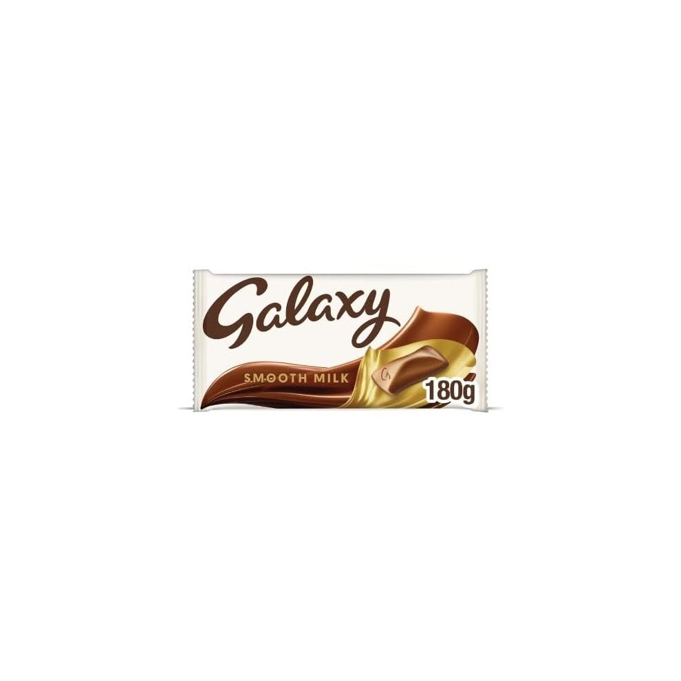 3 x Galaxy Smooth Milk Chocolate Bar 180G