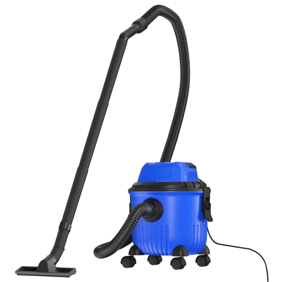 Wet and Dry Vacuum Cleaner with Blowing Function 800W Container Capacity 15L for Home Garage Garden Workshop Cleaning