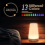 Auxmir Night Light, LED Touch Bedside Table Lamp, Remote Control 3