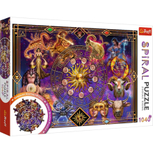 Puzzle en spirale des signes du zodiaque Trefl pour adultes - 1040 pi?ces