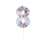 Ginger Ray Pressed Petal Number 8 Shaped Candle 1