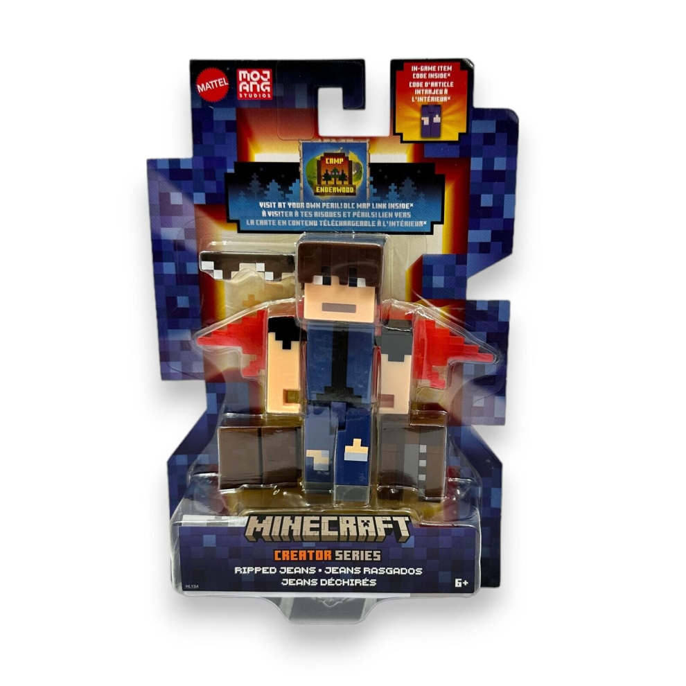 (Ripped Jeans) Minecraft Creator Series 3 to collect 3.5" figures