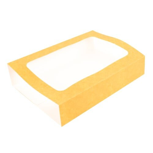 Large Kraft Platter Sleeve With Window 50cm