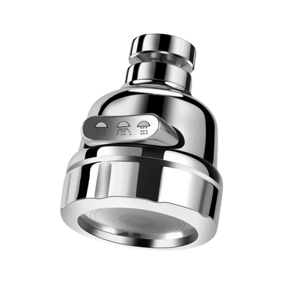 SUPER GETTO Sink Tap Spray Head, 3 Modes, Faucet Sprayer 360º Rotation