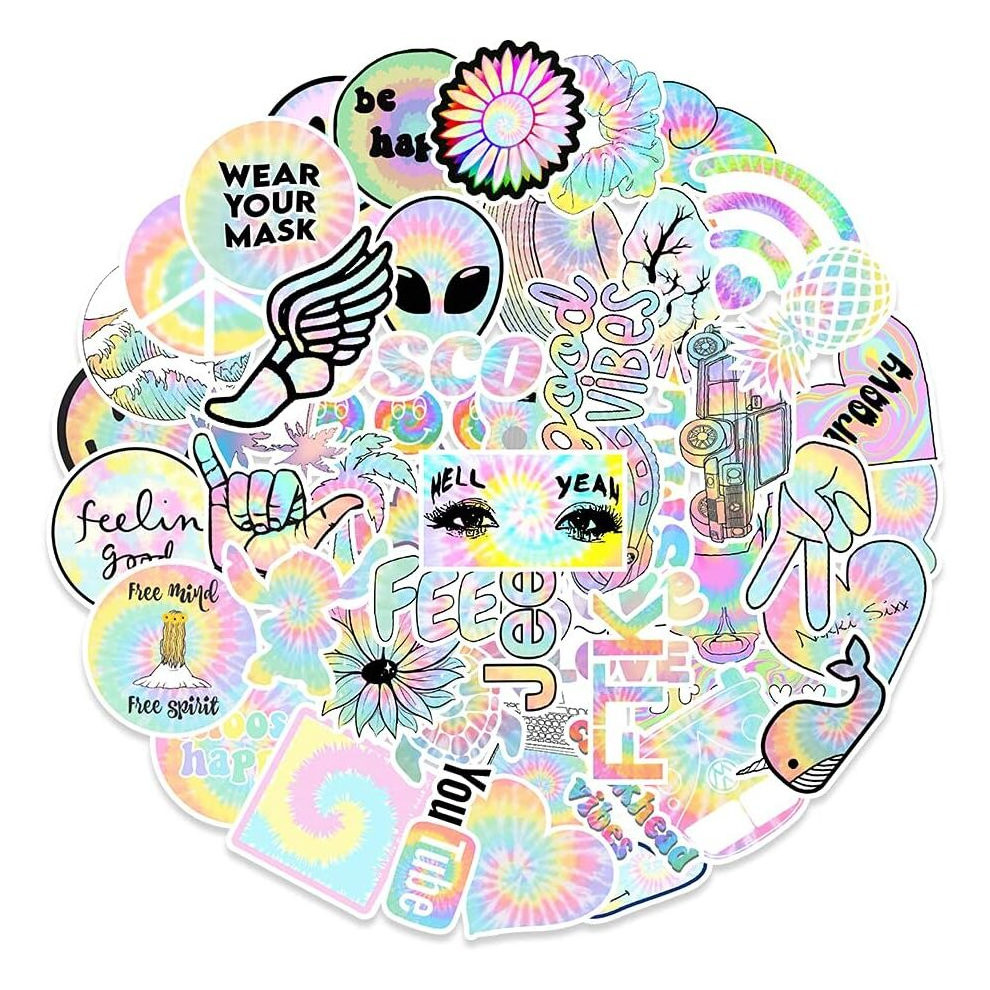 Tianci 50Pcs Vintage Scrapbook Sticker Pack, Vinyl Waterproof Funny Stickers For Laptops, Skateboard, Water Bottles Decals For Adults Teens Girls