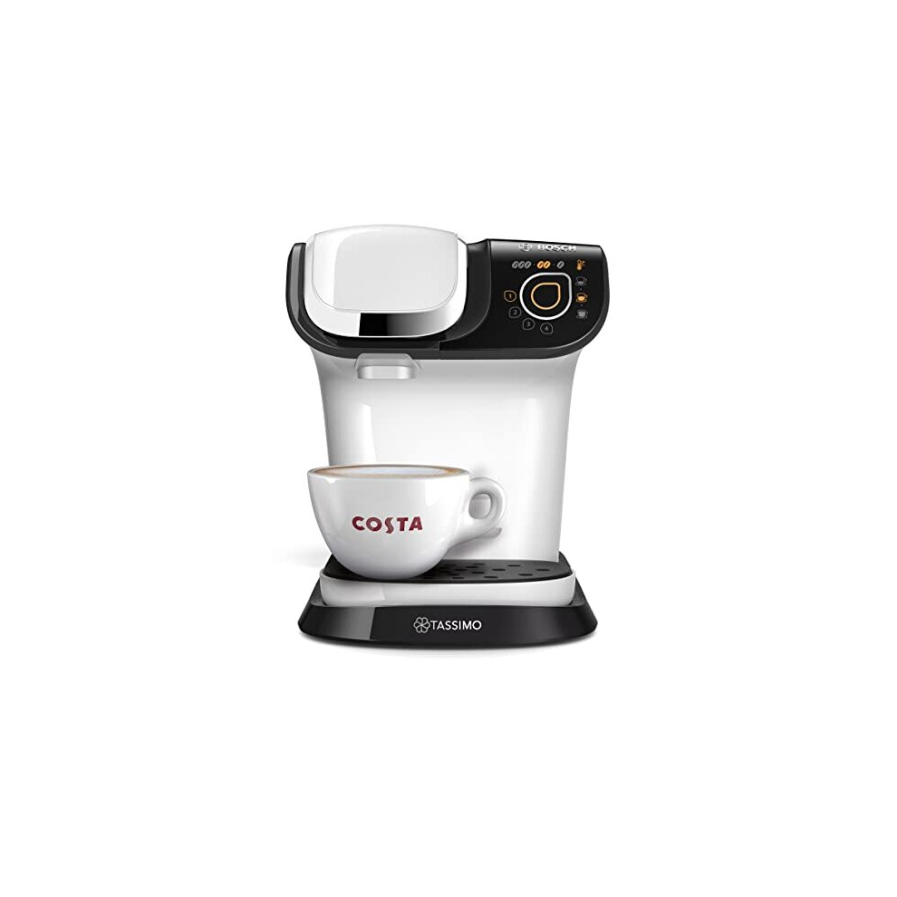 Tassimo Bosch My Way 2 TAS6504GB Coffee Machine, 1500 Watt, 1.3 Litre - White