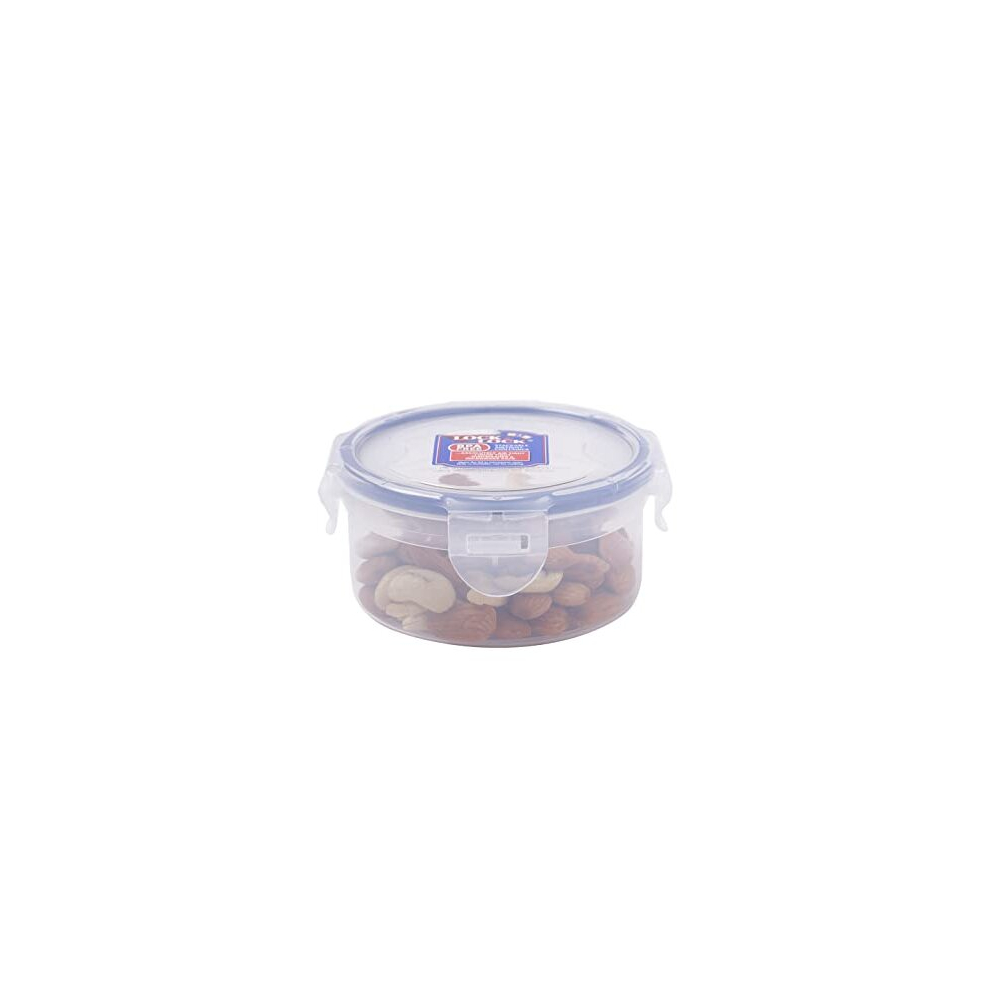 Locknlock Blue Lock & Lock Hpl932 Round Storage Container - Clear/, 300 Ml