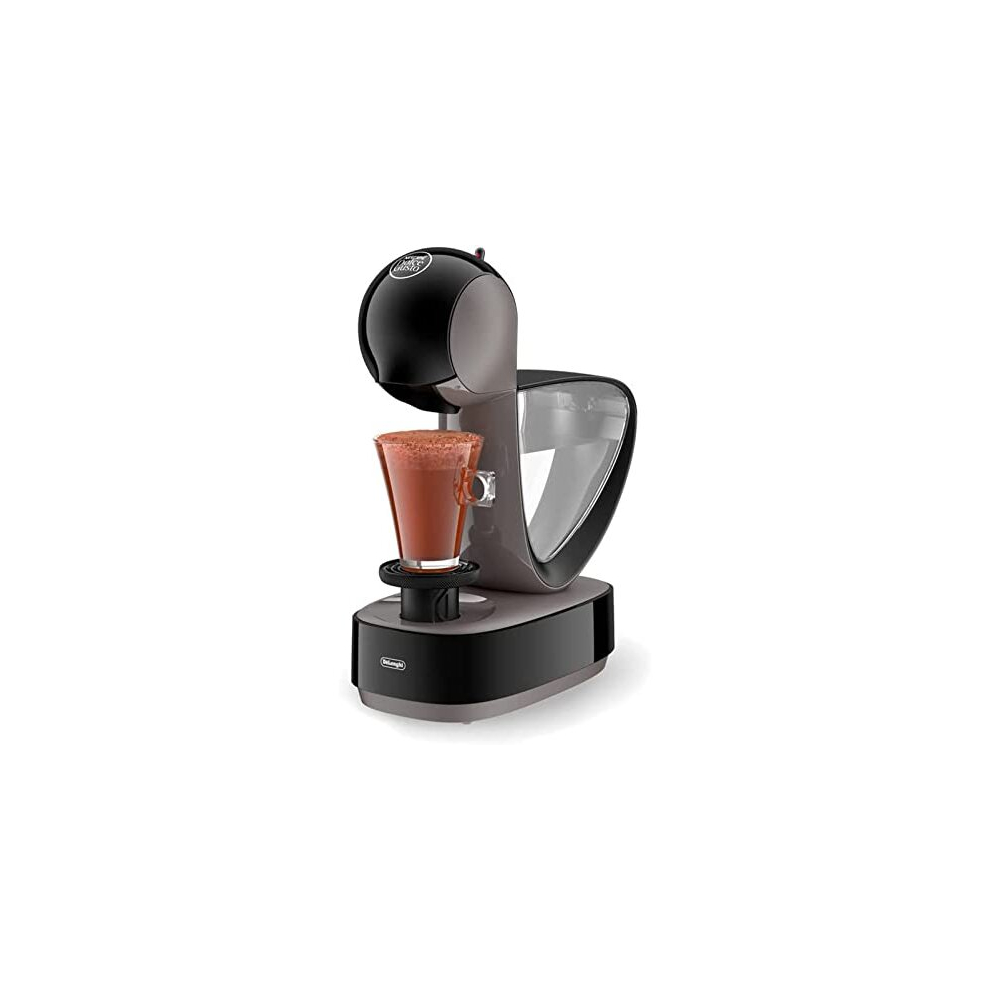 DeLonghi Nescaf? Dolce Gusto Infinissima Pod Capsule Coffee Machine, Espresso, Cappuccino and more,1.2 Liters, EDG260.G, Black & Charcoal