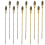 Natural Bamboo Torch 120cm - Pack of 10 1