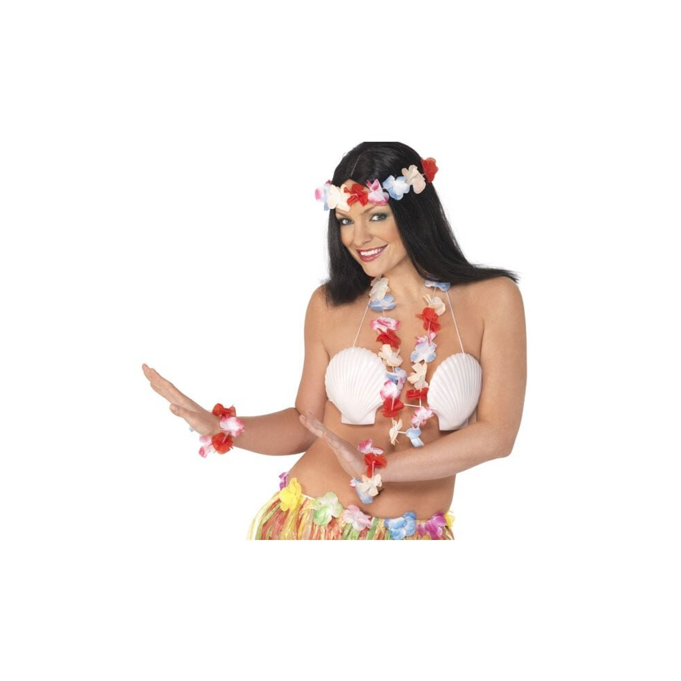 Smiffy's Garland Set With Headband And Wristbands