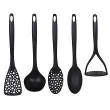 5PC Plastic Kitchen Tool Utensil Cutlery Set Cooking Spatula Spoon