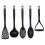 5PC Plastic Kitchen Tool Utensil Cutlery Set Cooking Spatula Spoon 1