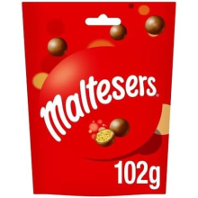 3 x Maltesers Milk Chocolate Bag 102g