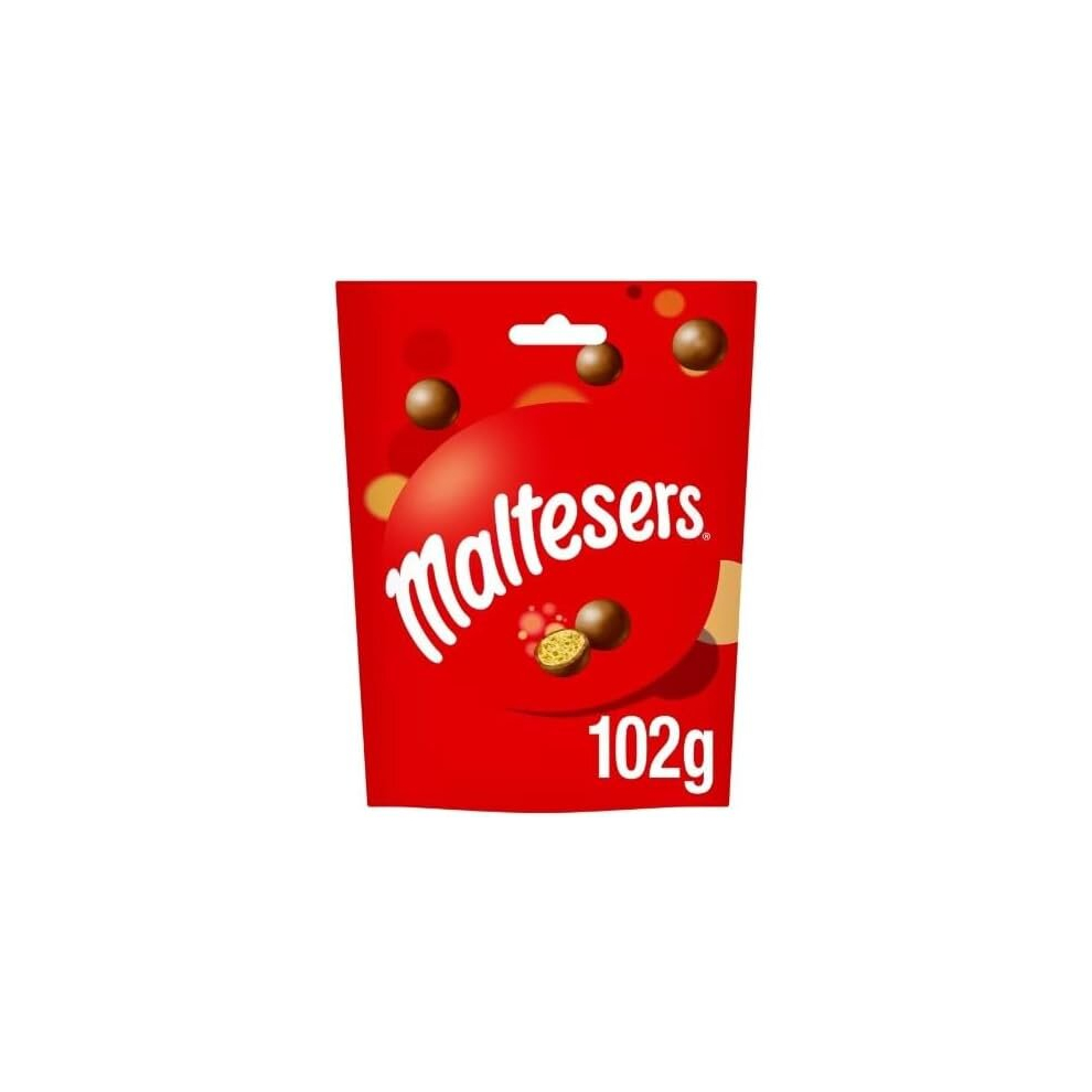 Maltesers 3 X Milk Chocolate Bag 102G