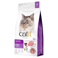 (2kg) Catit Recipes Indoor/Sterilised Poultry Cat Food