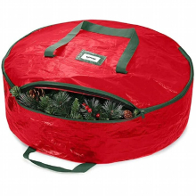 Large Christmas Tree Bag Storage Tub High xmas Tree Decoration Wreath Storage Box Handles Waterproof And Durable Home Organizer