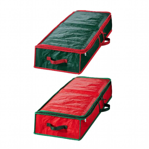 Christmas Wrapping Paper Storage Bag Holiday Decorations Gift Wrap Organizer 1