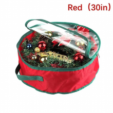 Foldable Christmas Tree Bag Xmas Wreath Storage Bag Wreath Bag for Storing Christmas Garland Dustproof Cover Home Storage Bags