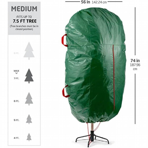 Christmas Erect Tree Storage Bag Storage Bag Ripproof Polyethylene Waterproof and Dustproof 1