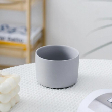 Nordic Ceramic Candle Cup Minimalist Creative Solid Aromatherapy Candle Jar Ornaments Candle Cup Christmas Home Decoration