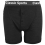 (M - 6 Pack Assorted) 6Pair Mens Boxer Shorts Plain Button Fly Underwear 3
