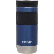 Contigo Byron 2.0 thermal mug, stainless steel insulated mug with Snapseal lock, coffee mug to go, keeps drinks warm for up to 6 hours, 470 ml