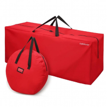 Christmas Tree Storage Bag Oxford With Handles Zippered Disassembled Holiday Tree Storage Container Holiday Tree Storage Case