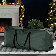 Christmas Tree Bag Oxford Cloth Foldable Large Capacity Storage Bags Xmas Tree Dustproof Storage Pouch Waterproof Organizer