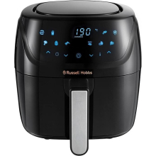 Russell Hobbs 27160 SatisFry Medium Digital Air Fryer, Airfryer with 10 Cooking Functions including Grill and Dehydrate, 4 Litre Capacity, Black