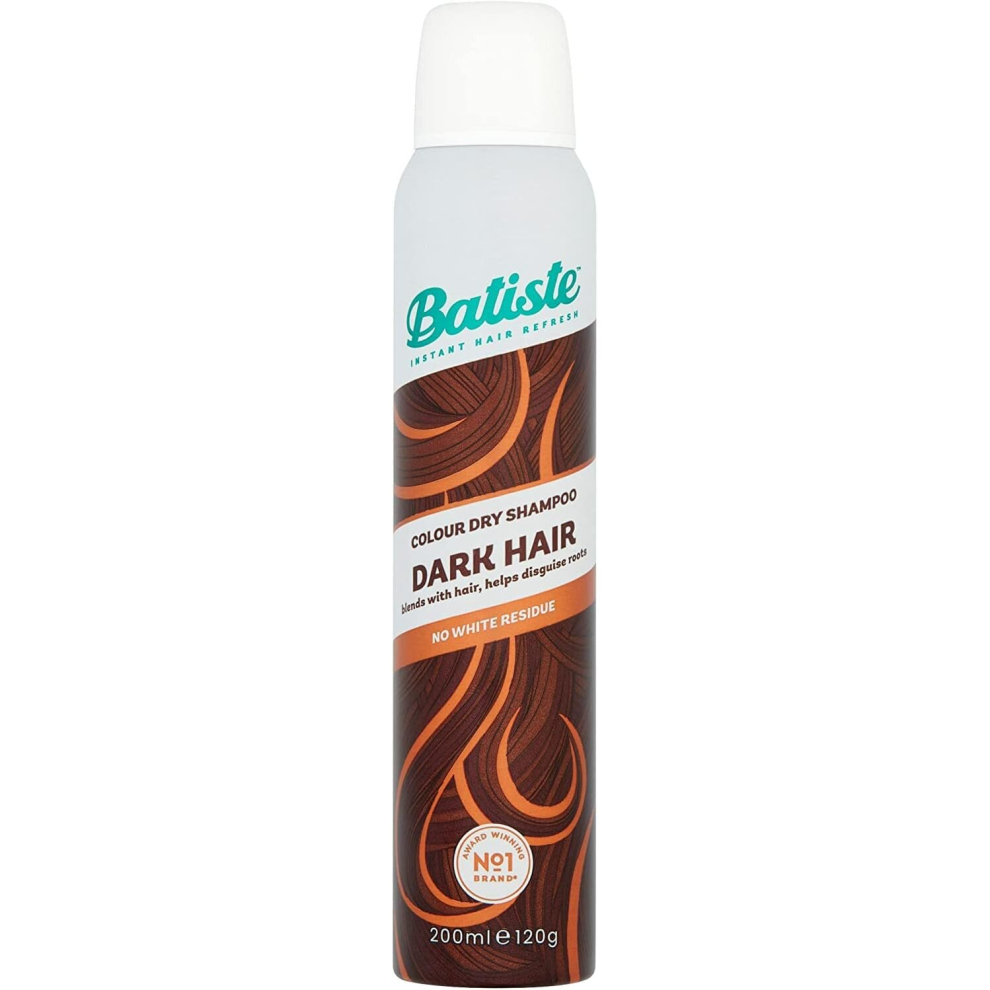 Batiste Colour Dry Shampoo - Black and Dark Brown 200 ml