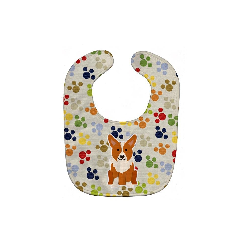 Pawprints Corgi Baby Bib Stationx