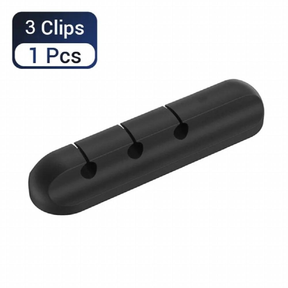 Silicone Cable Organizer Usb Data Cable Winder Flexible Cable Management Cord Clips For Mouse Headphone Earphone Car Wire Holder 885677674002