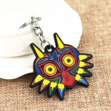 Zeldas Hylian Shield Keychain Breath of The Wild Sheikah Eye Majoras Mask Sword Triforce Symbol Pendant Key Chain Men Jewelry