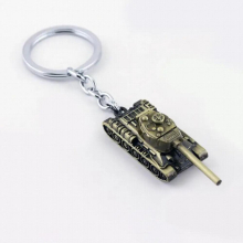 Vintage Charm Word Of Tanks Key Chain Keyring Tank Model Keychain Toys For Children