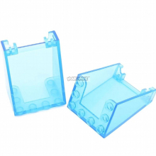 5PCS Windshield 3x4x4 Glass Window MOC Block Car Parts Assemble 72475 4872 Compatible Creative Brick Parts Pannel MOC