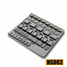 Mecha Science-fiction Model Details Modification Parts Universal Heat Sink HS003/006