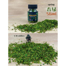 1: 35 1:43 scenario leaf litter scenario DIY plant landscaping Platform soldier sand table
