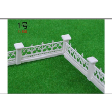 2set Model fence villa/hedge/garden railing/construction sand table material/DIY toy accessories parts