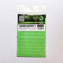 Four Seasons Natural Colors Paper Leaves Series 1/32 1/35 1/48 Scale Plant Model DIY Decorations Accessories